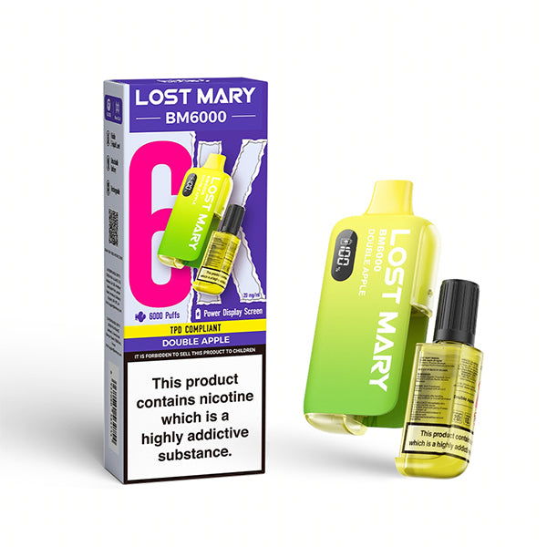 Lost Mary BM6000 (6K) Disposable Vape Device 20mg