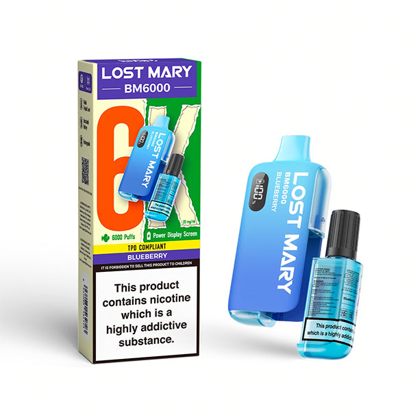 Lost Mary BM6000 (6K) Disposable Vape Device 20mg