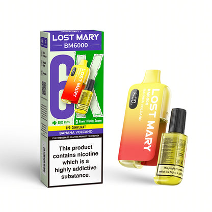 Lost Mary BM6000 (6K) Disposable Vape Device 20mg