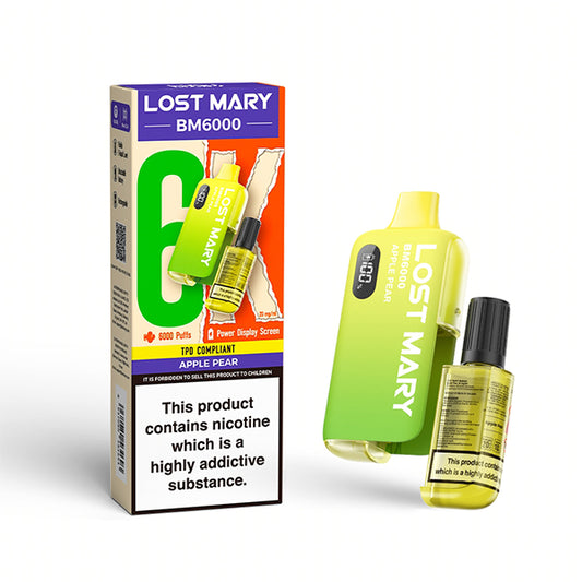 Lost Mary BM6000 (6K) Disposable Vape Device 20mg