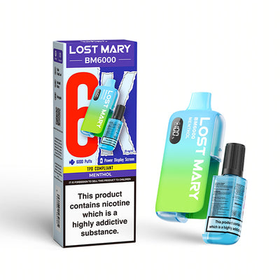 Lost Mary BM6000 (BM6K) DISPOSABLE Vape