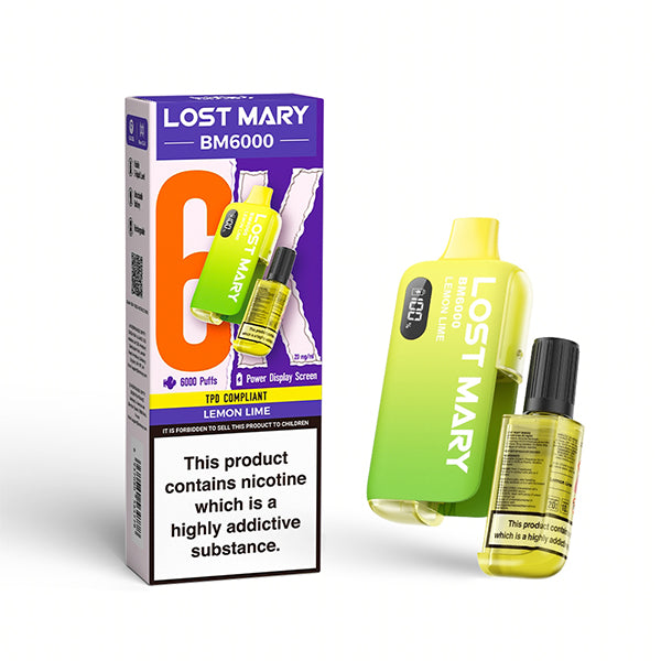 Lost Mary BM6000 (6K) Disposable Vape Device 20mg