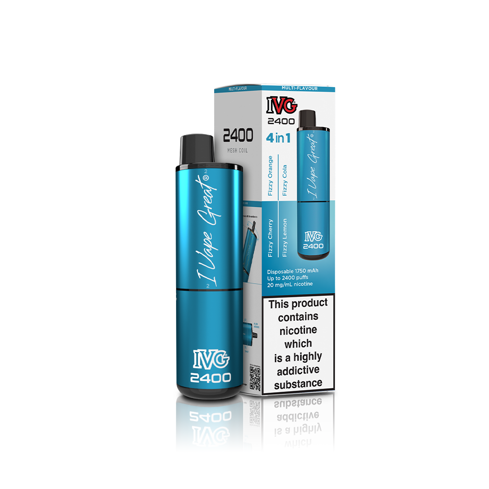 IVG 2400 Puff Disposable Vape (Single Unit)