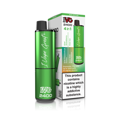 IVG 2400 Puff Disposable Vape (Single Unit)