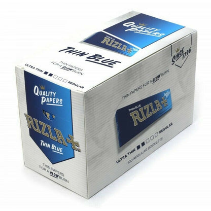 Rizla - Blue Regular Rolling Papers (Pack of 100)