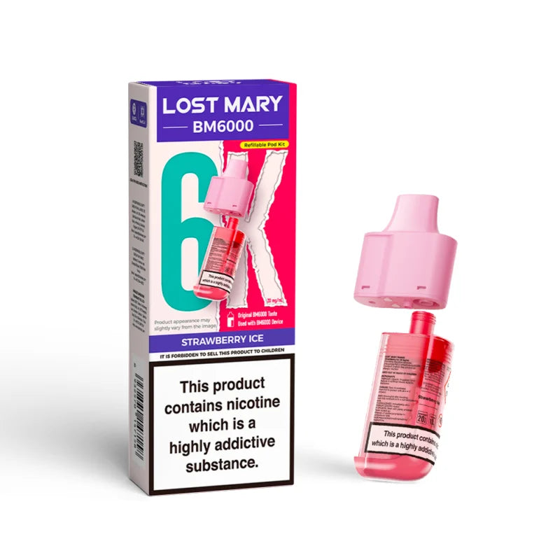 LOST MARY BM6000 (6K) PREFILLED PODS