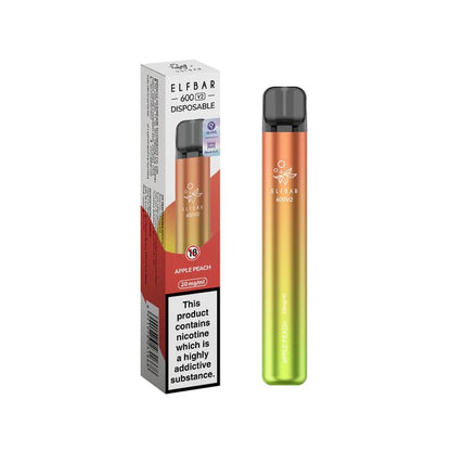 Elf Bar 600 V2 Disposable Vape (Single Unit) - Fleming Distribution