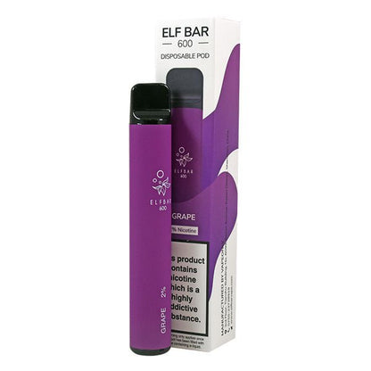 Elf Bar Disposable Vape 2ml (Single Unit) - Fleming Distribution