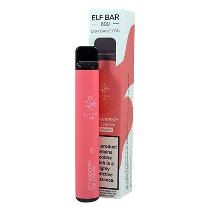 Elf Bar Disposable Vape 2ml (Single Unit) - Fleming Distribution