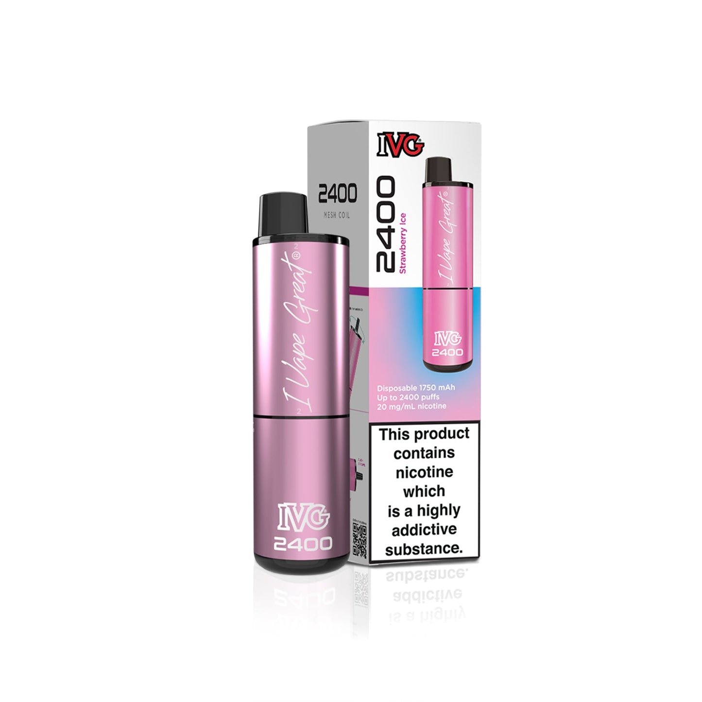 IVG 2400 Puff Disposable Vape (Single Unit) - Fleming Distribution