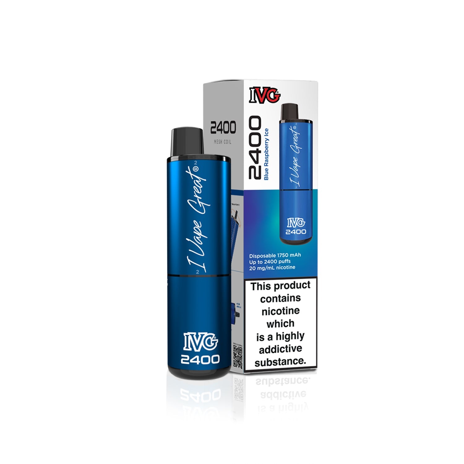 IVG 2400 Puff Disposable Vape (Single Unit) - Fleming Distribution