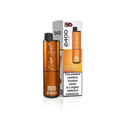 IVG 2400 Puff Disposable Vape (Single Unit) - Fleming Distribution