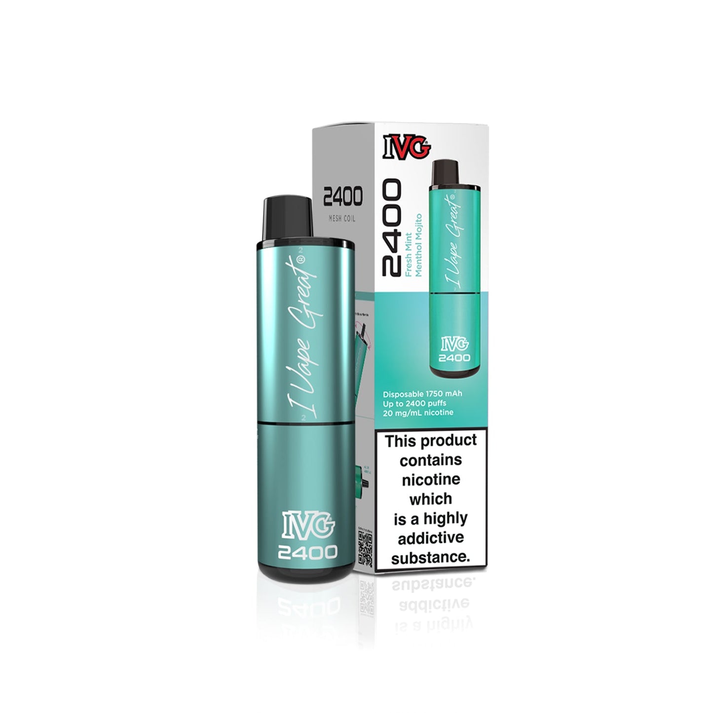 IVG 2400 Puff Disposable Vape (Single Unit) - Fleming Distribution