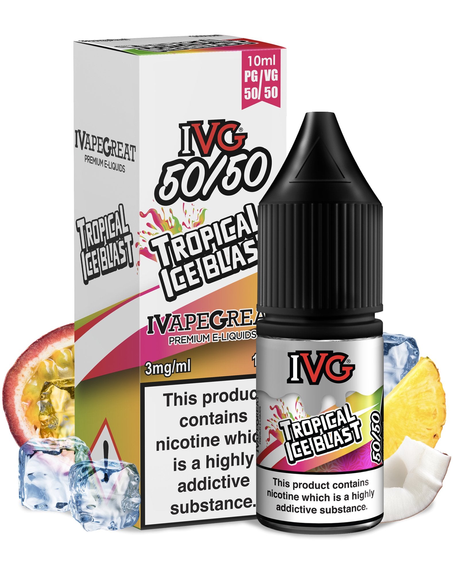 IVG 50/50 E-Liquid 10ml (Single Unit) - Fleming Distribution